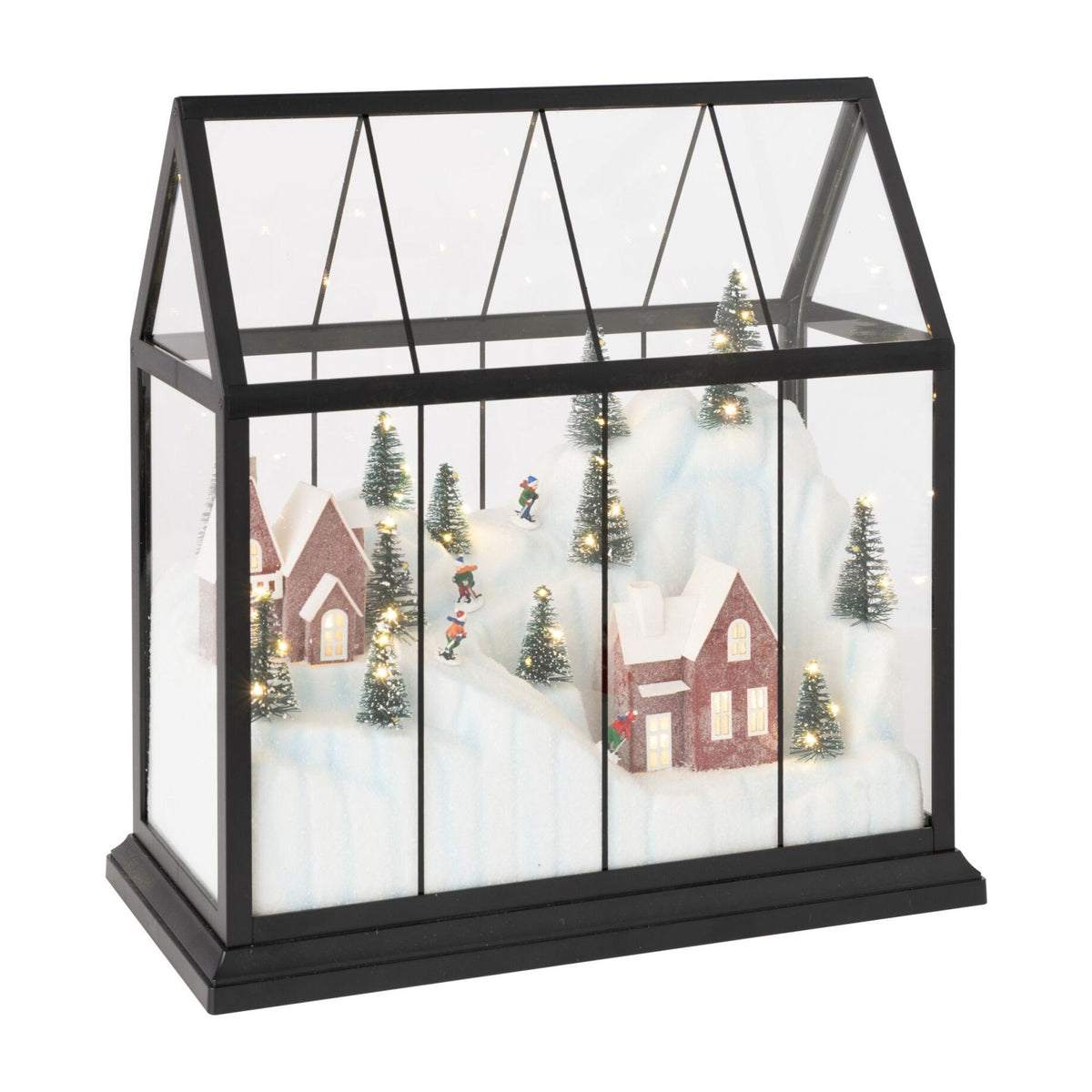 Christmas Village LED Glass Multicolor Large J-Line