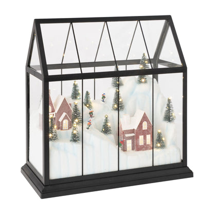Christmas Village LED Glass Multicolor Large J-Line
