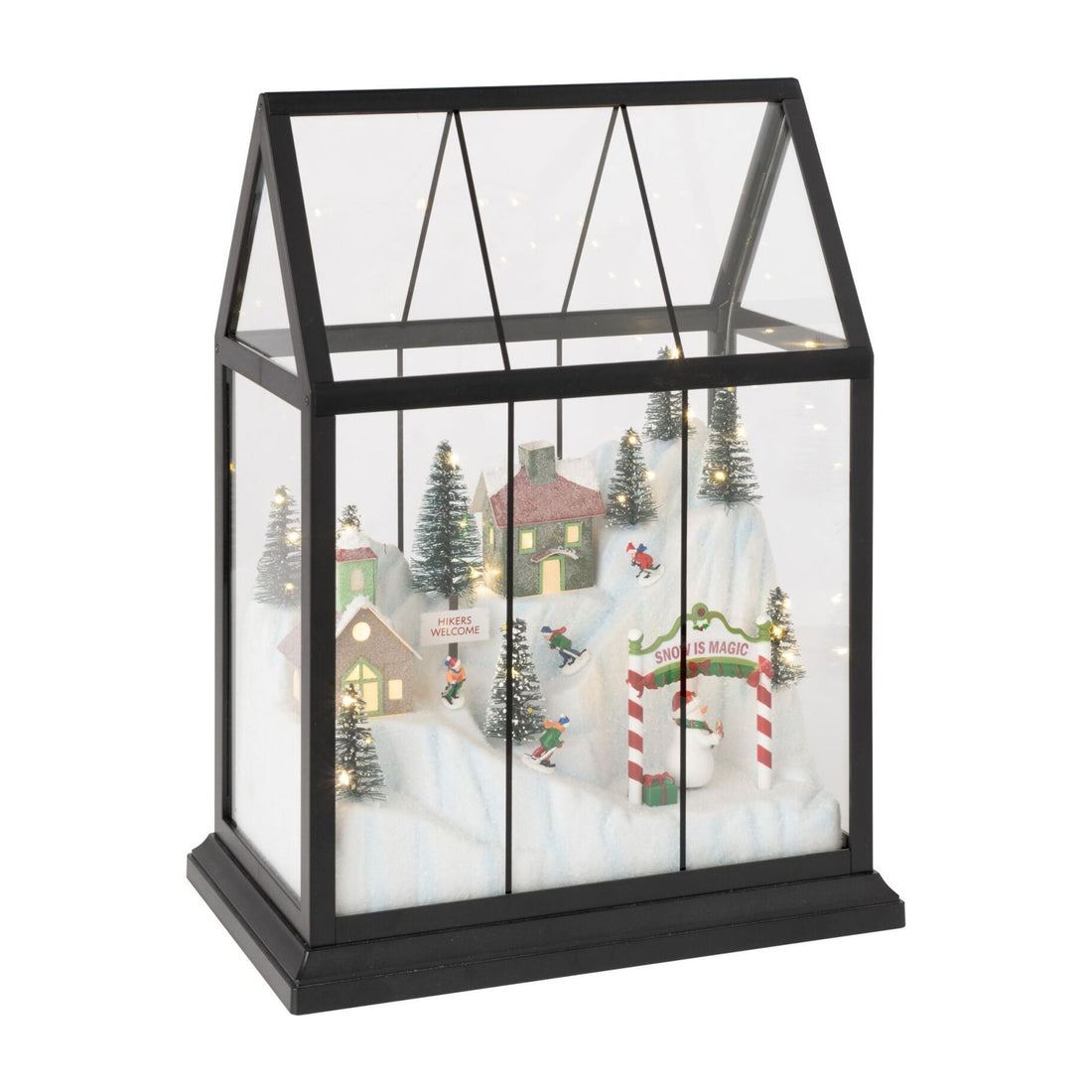 Christmas Village LED Glass Multicolor Medium J-Line