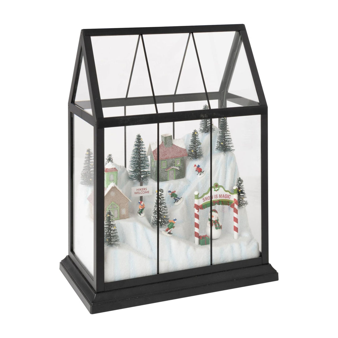 Christmas Village LED Glass Multicolor Medium J-Line