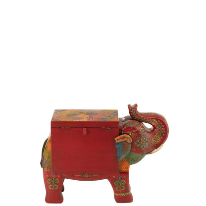 Elephant Delhi Mango Wood Mix J-Line Trunk
