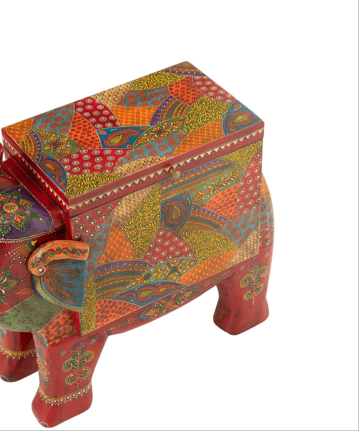 Elephant Delhi Mango Wood Mix J-Line Trunk