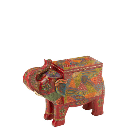 Elephant Delhi Mango Wood Mix J-Line Trunk