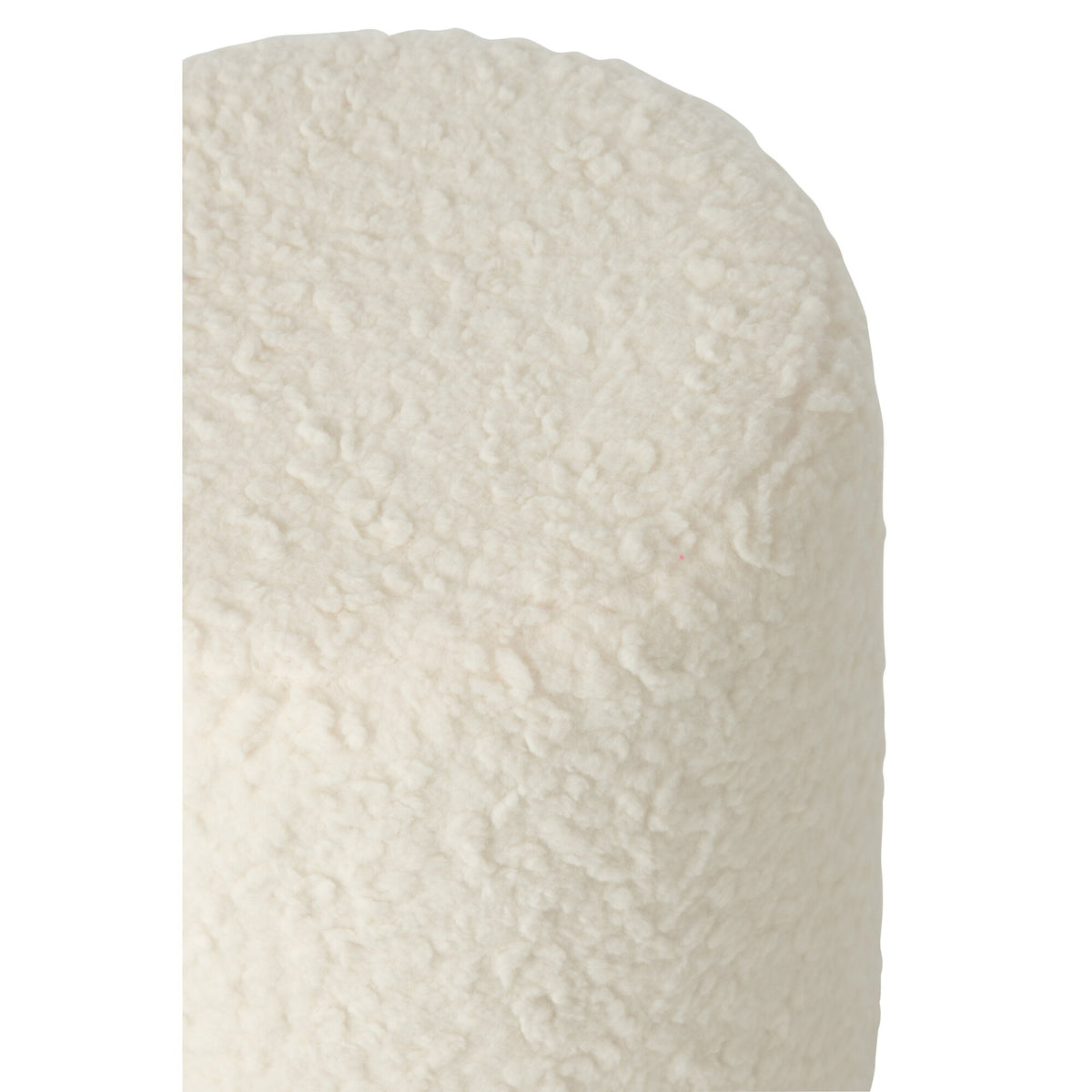 Stool Fur Mdf White J-Line