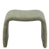 Kruk N Shape Textiel Muntgroen - Kruk - J-Line - livinglovely.nl
