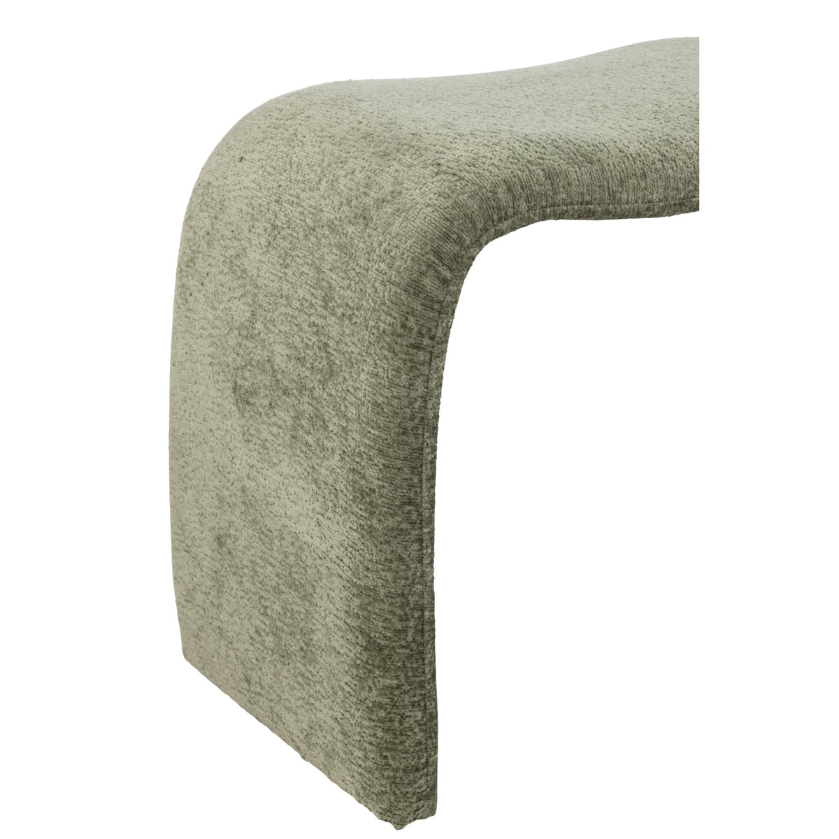 N Shape Fabric Stool Mint Green J-Line