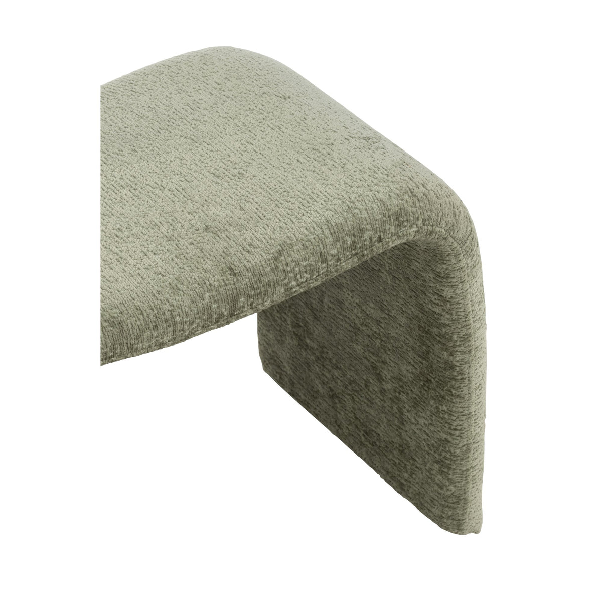N Shape Fabric Stool Mint Green J-Line