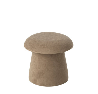 Mushroom Stool Mdf Beige Small