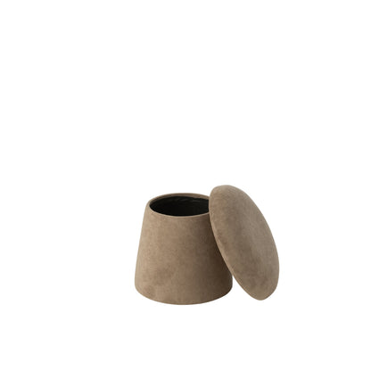Mushroom Stool Mdf Beige Small