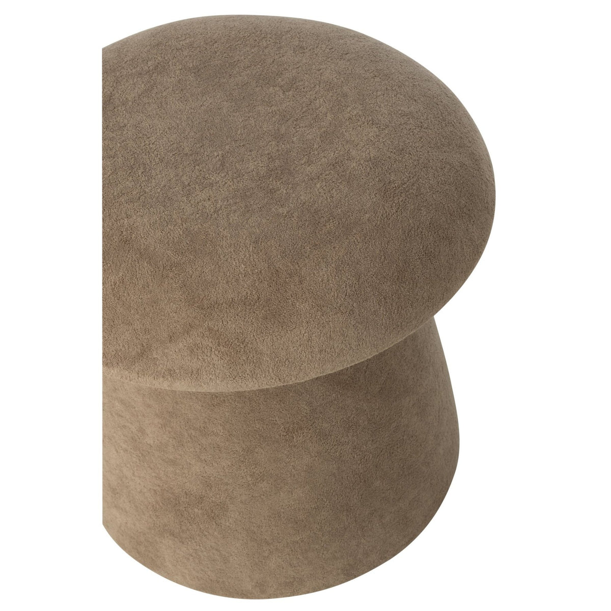 Mushroom Stool Mdf Beige Small