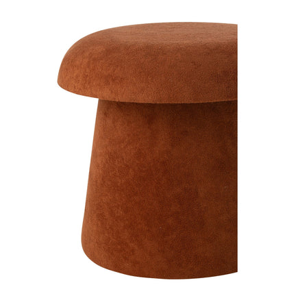 Mushroom Stool Mdf Terracotta Small J-Line