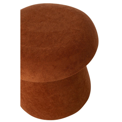 Mushroom Stool Mdf Terracotta Small J-Line