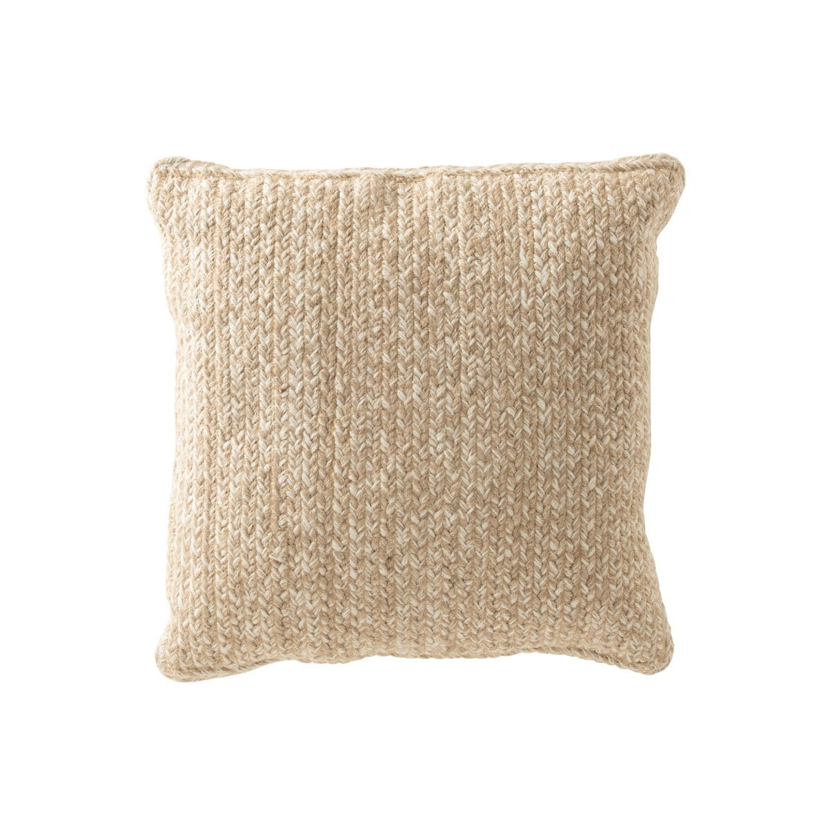 Miami Outdoor Polyester Cushion Natural/White