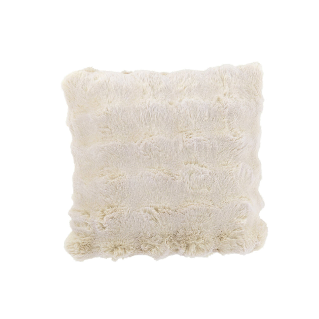 Wave Cushion Polyester Ivory 45x45cm J-Line