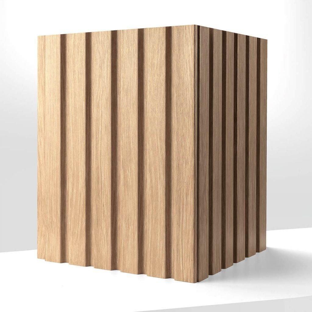 Lamelio Houtlook Wandpaneel - Olmo Eiken Goud - Lamelio - Lamelio - livinglovely.nl