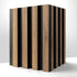Lamelio Houtlook Wandpaneel - Vasco Eiken - Lamelio - Lamelio - livinglovely.nl