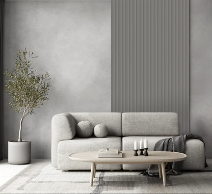 Lamelio Wandpaneel - Velutto Misty Grey - Lamelio - Lamelio - livinglovely.nl