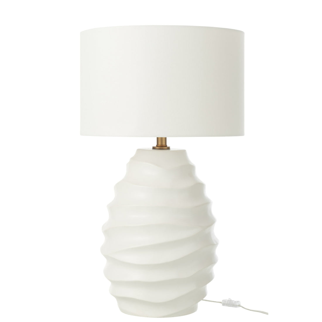 Lamp Wave Ceramic White J-Line