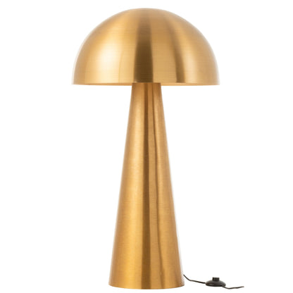 Mushroom Lamp Metal Matte Gold Extra Large J-Line