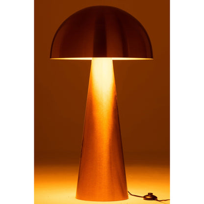 Mushroom Lamp Metal Matte Gold Extra Large J-Line