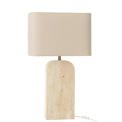 Lamp Travertijn Beige J-Line