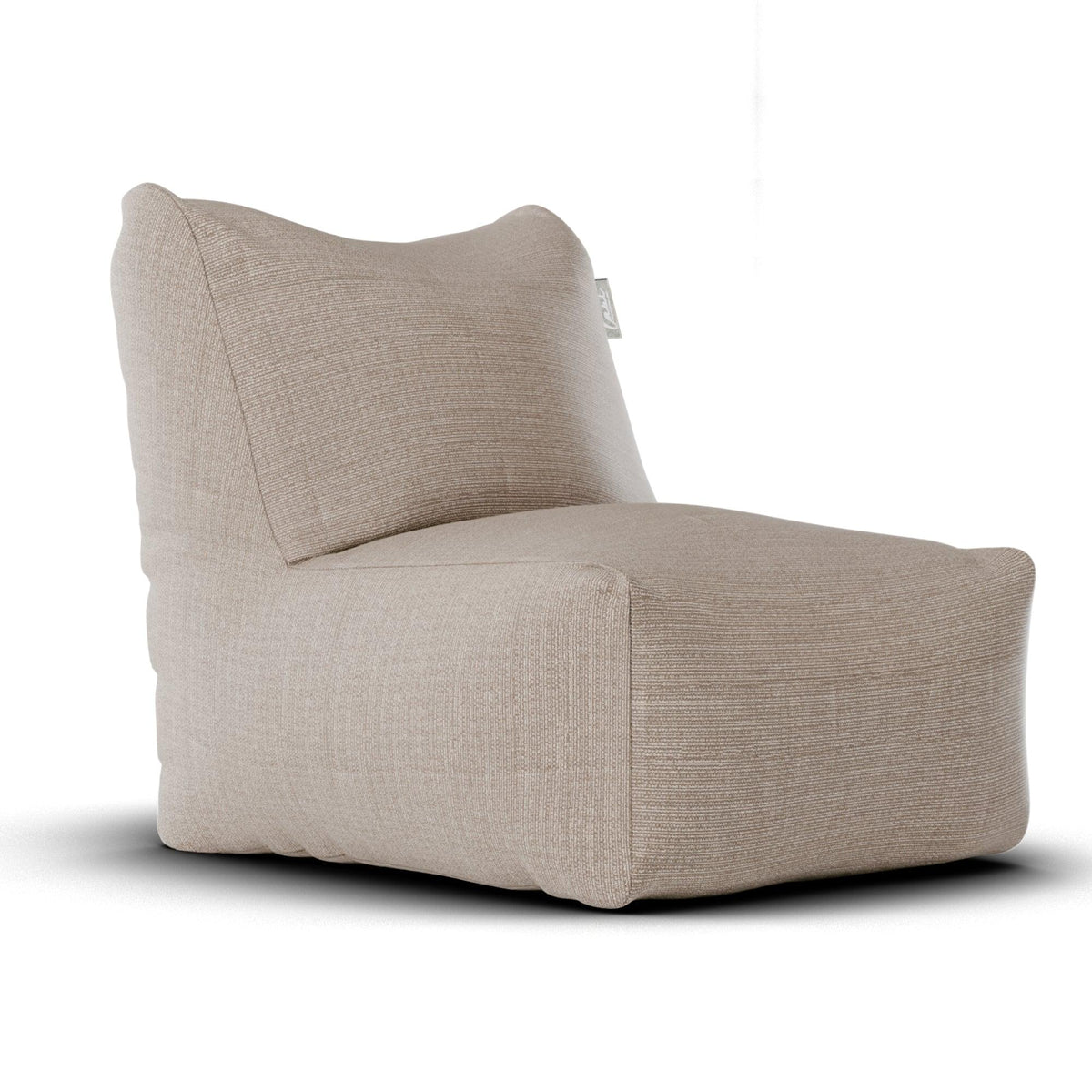 Laui Lounge™ SeatXL + Pouf - Taupe - Outdoor loungestoel - Laui Lounge - livinglovely.nl