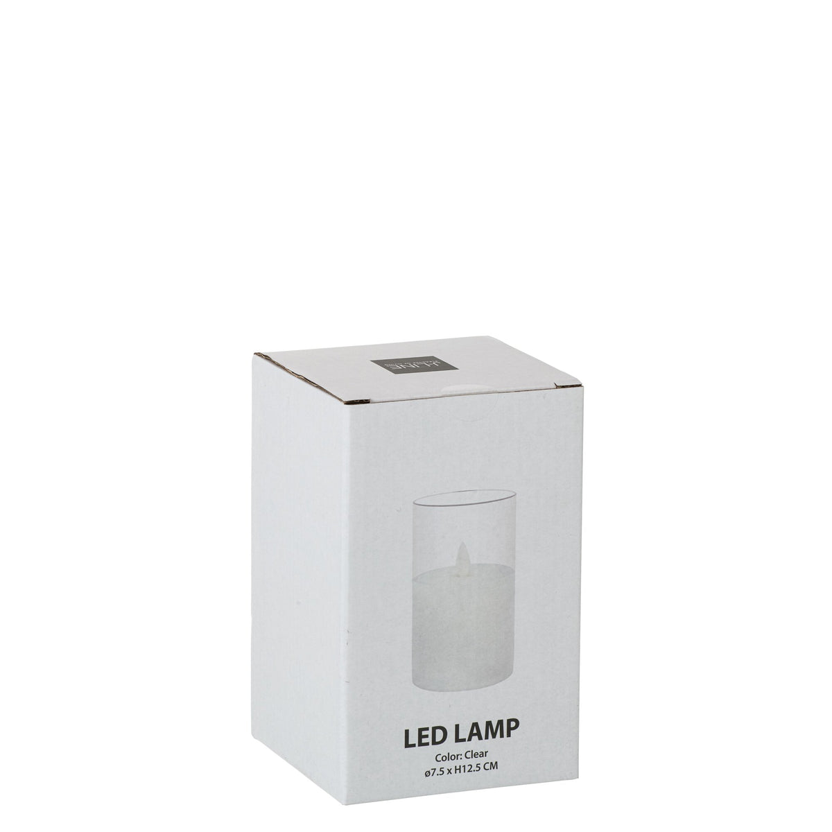 LED Lamp Blinking Glass Transparent Small