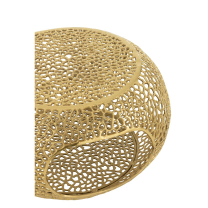 Luxury Gold Aluminum Coffee Table Small J-Line