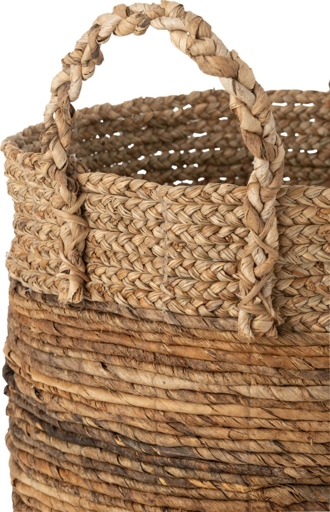 J-Line Lucie Natural Raffia Basket Set of 3