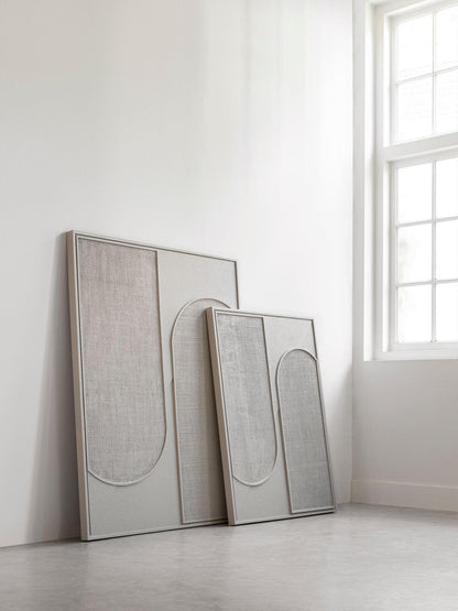 Must Living Wandpaneel Elyn Cream Small - Wandpaneel - MUST Living - livinglovely.nl