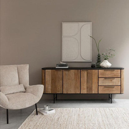 Must Living Wandpaneel Lorcan Cream Large - Wandpaneel - MUST Living - livinglovely.nl