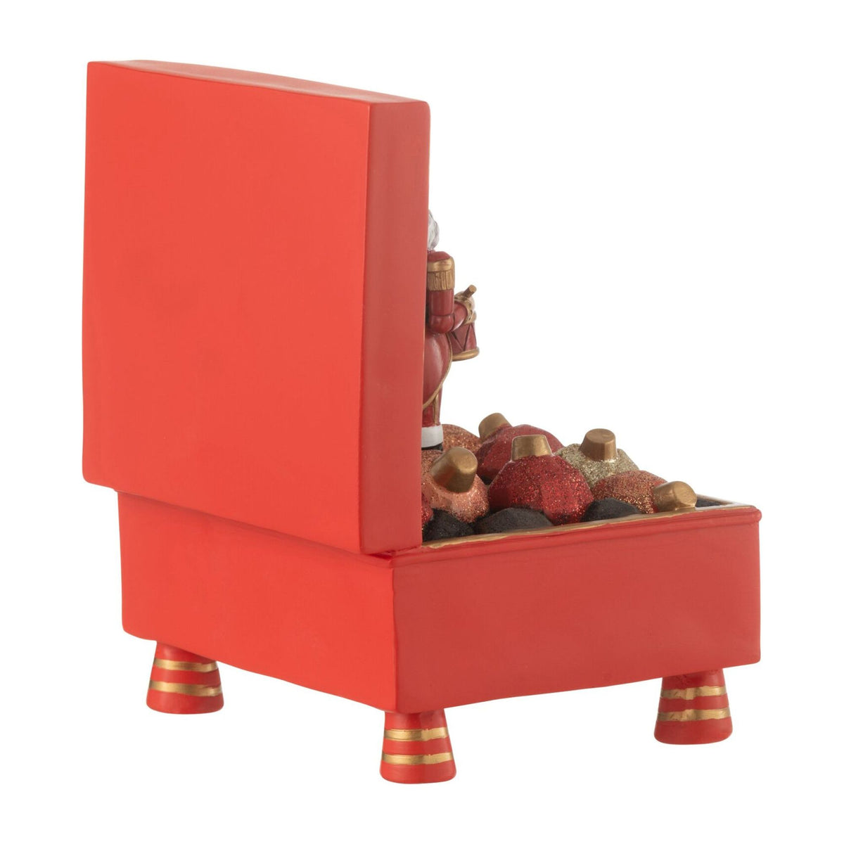 Music Box Nutcracker Resin Multicolor J-Line