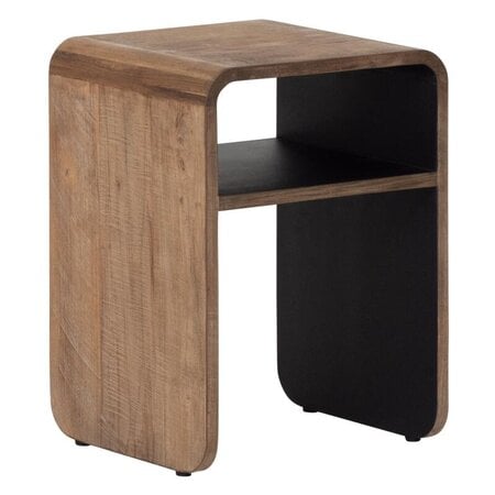 Nachtkastje Evo Teakhout, 40x35cm - Nachtkastje - DTP Home - livinglovely.nl