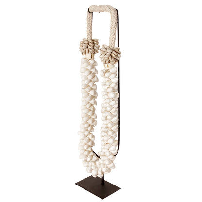 Ornament Indonesische Schelpenketting Bulan Wit - Pole To Pole - Ornament - Pole To Pole - livinglovely.nl