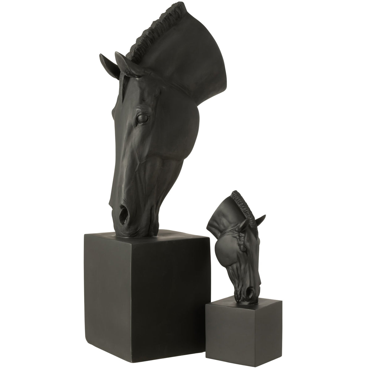 Horse On Foot Black Large J-Line