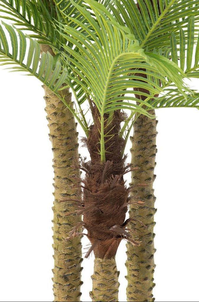 Palm Tree 3-Piece Real Touch In Pot Artificial Green H300cm J-Line