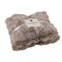 Plaid Wave Polyester Taupe 130x180cm - Poef - J-Line - livinglovely.nl