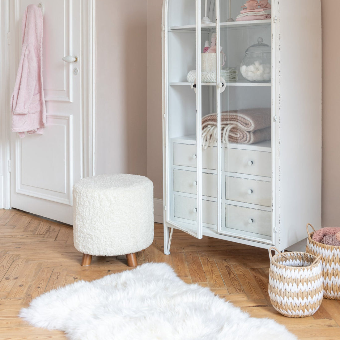 Pouf Sheep White J-Line