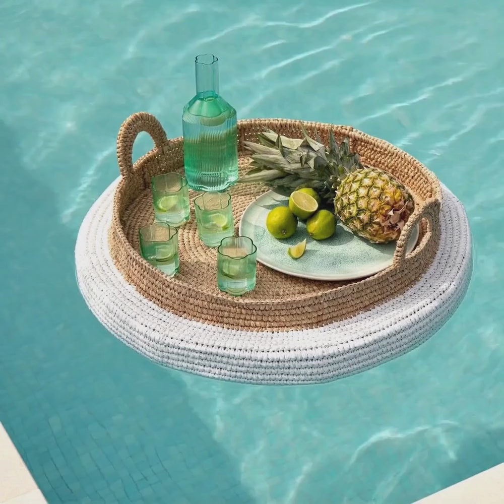 Floating Tray Polystyrene White/Natural J-Line