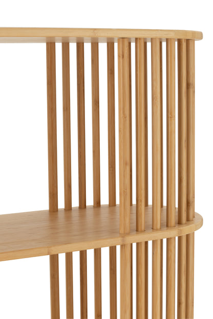 Rek Live Bamboe Naturel - Rek - J-Line - livinglovely.nl