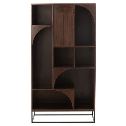 Shelf Mode Mango Wood/MDF Brown