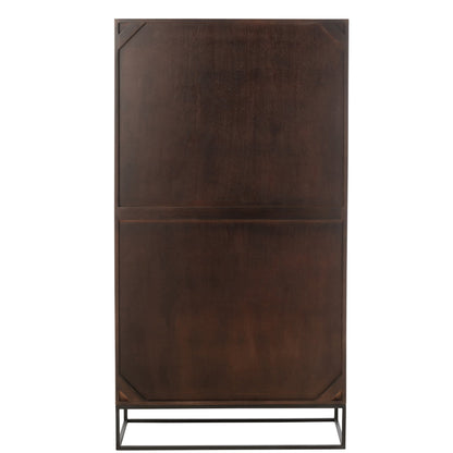 Shelf Mode Mango Wood/MDF Brown