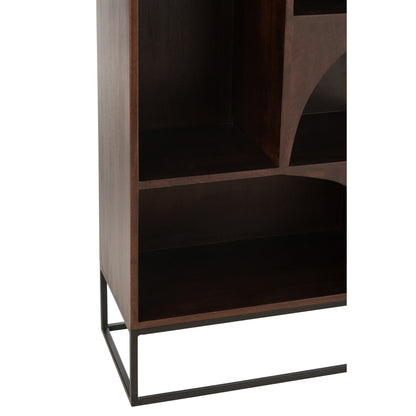 Shelf Mode Mango Wood/MDF Brown