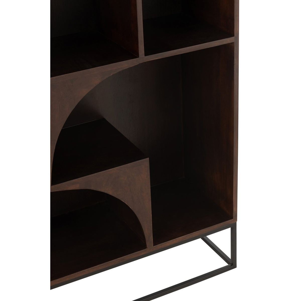 Shelf Mode Mango Wood/MDF Brown