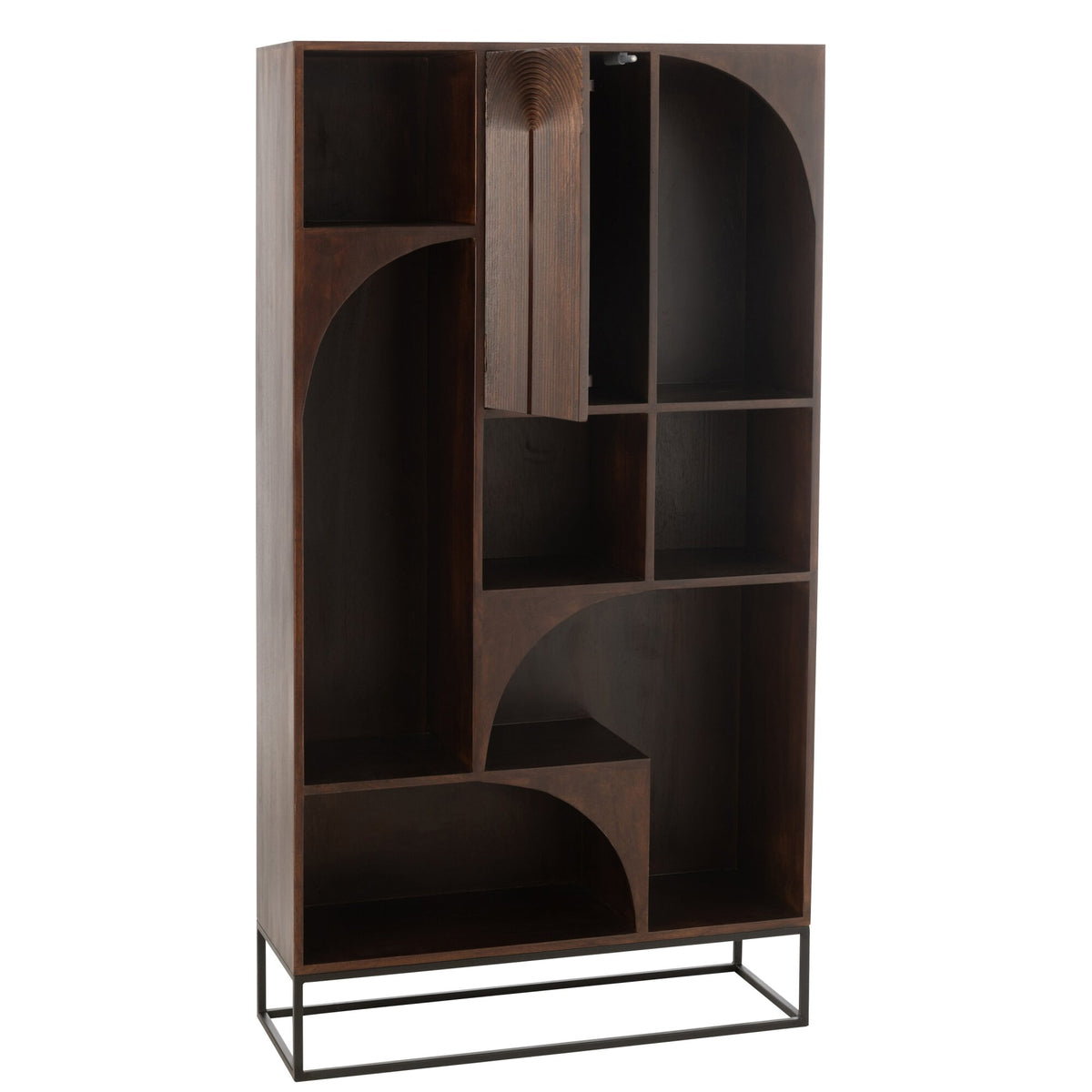 Shelf Mode Mango Wood/MDF Brown