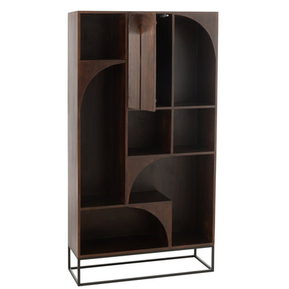 Shelf Mode Mango Wood/MDF Brown