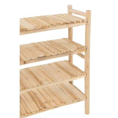 Rack Ranch Teak Wood Natural J-Line