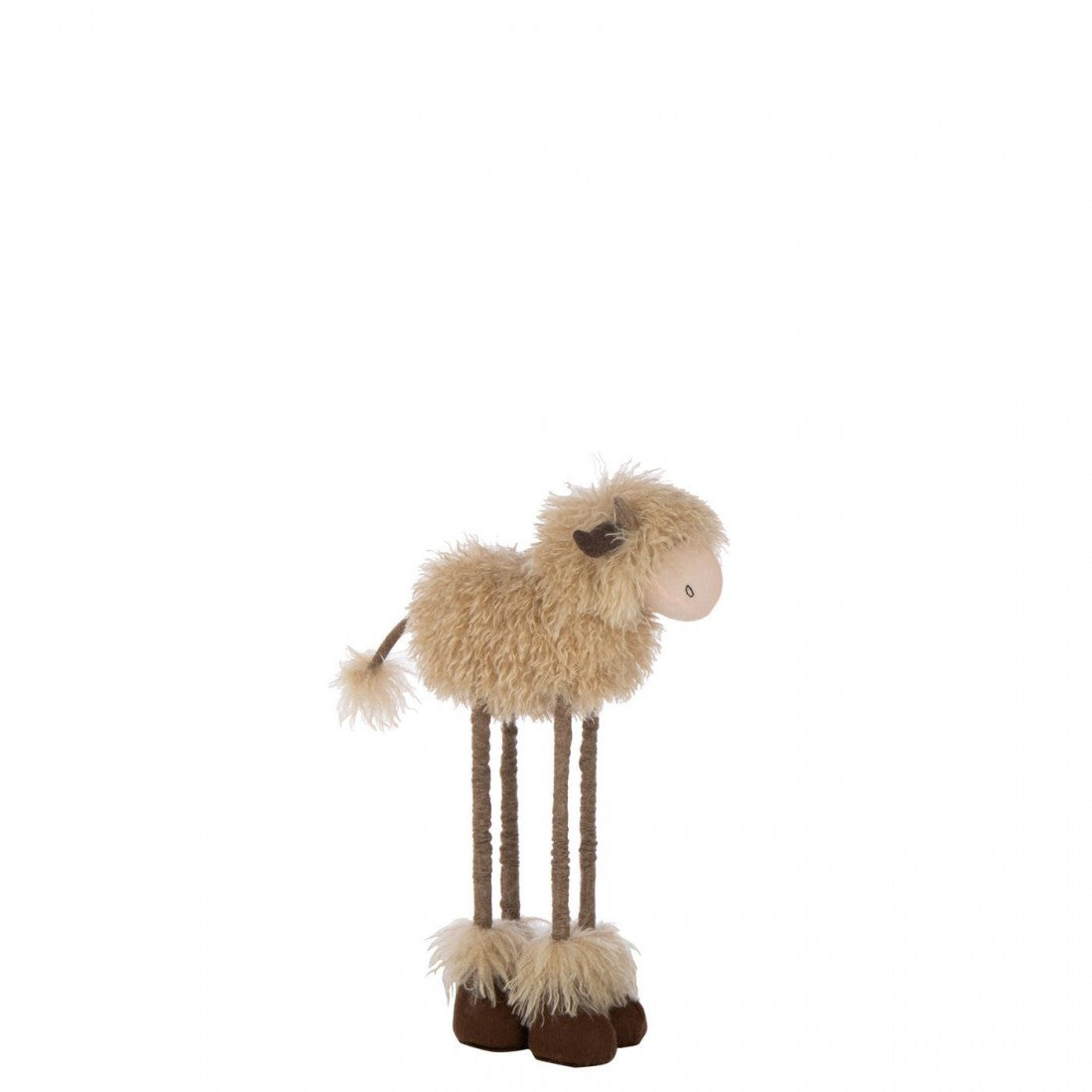 Cow Telescopic Polyester Dark Brown/Beige Small J-Line