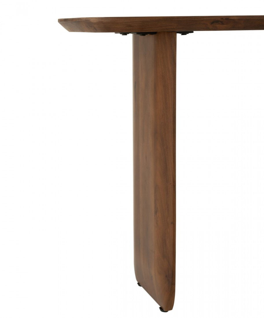 Console Table Acacia Wood Brown J-Line