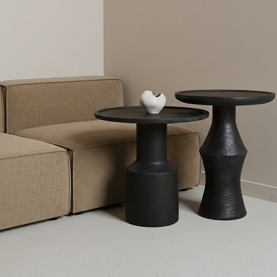 Side table Nero Twilight Raw Materials
